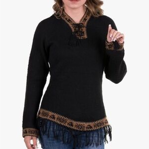 Alpaca Wool Hoodie from Bolivia